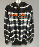ALLOVER STRIPE TIE-DYE FLEECE