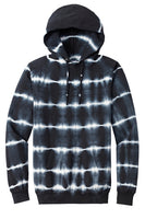 ALLOVER STRIPE TIE-DYE FLEECE