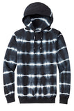 ALLOVER STRIPE TIE-DYE FLEECE