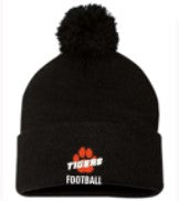 FHS FOOTBALL POM-POM KNIT BEANIE