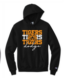 DODGE MIDDLE SCHOOL CHAMPION POWERBLEND PULLOVER HOODIE