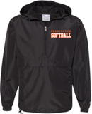 FHS SOFTBALL CHAMPION PACKABLE 1/4 ZIP JACKET