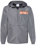 FHS SOFTBALL CHAMPION PACKABLE 1/4 ZIP JACKET