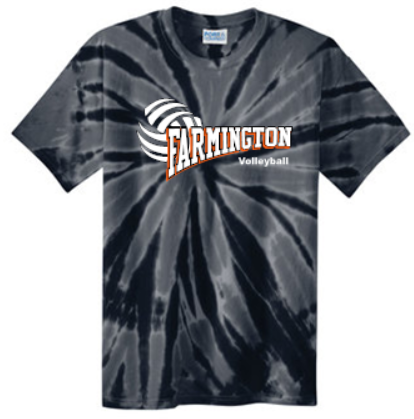 FARMINGTON VOLLEYBALL CLUB YOUTH TIE-DYE T-SHIRT