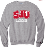 SJU LACROSSE CHAMPION POWERBLEND CREWNECK SWEATSHIRT