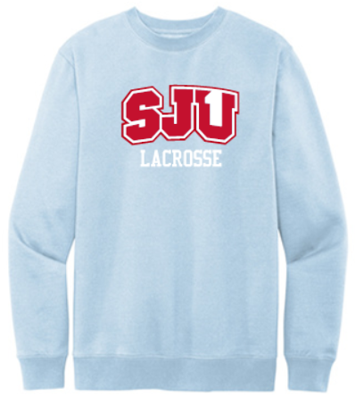 SJU LACROSSE VIT FLEECE CREWNECK OR HOODED SWEATSHIRT