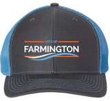 CITY OF FARMINGTON TRUCKER HAT W/EMBROIDERY
