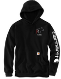 JR CATTLE CARHARTT MIDWEIGHT HOODED LOGO SWEATSHIRT