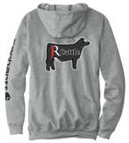 JR CATTLE CARHARTT MIDWEIGHT HOODED LOGO SWEATSHIRT