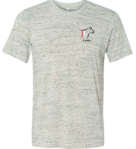 JR CATTLE UNISEX POLY/COTTON SHORT SLEEVE TEE