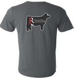 JR CATTLE UNISEX POLY/COTTON SHORT SLEEVE TEE