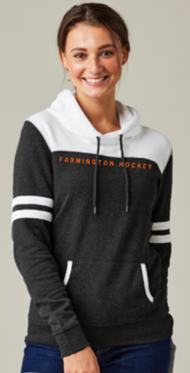 FHS BOYS HOCKEY LADIES VARSITY FLEECE PULLOVER HOOD