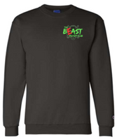 BEAST HOCKEY POWERBLEND CREWNECK SWEATSHIRT-SHADOW LOGO