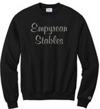 EMPYREAN STABLES CHAMPION POWERBLEND CREWNECK SWEATSHIRT