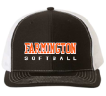 FHS SOFTBALL TRUCKER HAT W/EMBROIDERY
