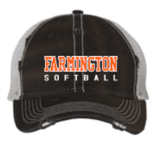 FHS SOFTBALL DIRTY WASHED MESH CAP