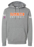 FHS SOFTBALL EMBROIDERED POWERBLEND HOODIE
