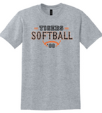 FHS SOFTBALL CUSTOM 50/50 COTTON/POLY T-SHIRT