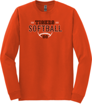 FHS SOFTBALL CUSTOM 50/50 COTTON/POLY LONG SLEEVE TEE