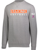 FHS SOFTBALL EMBROIDERED FLEECE CREWNECK SWEATSHIRT