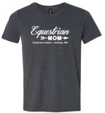EMPYREAN STABLES "EQUESTRIAN MOM" ADULT SOFTSTYLE T-SHIRT