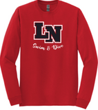 LN GIRLS SWIM & DIVE LONG SLEEVE T-SHIRT