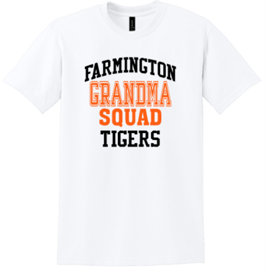 FARMINGTON COOPERSTOWN BASEBALL GRANDPARENT SQUAD TEE