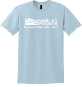 RAMBLING RIVER CENTER 50/50 COTTON/POLY T-SHIRT