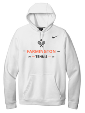FHS GIRLS TENNIS SCREEN-PRINTED NIKE CLUB HOODIE