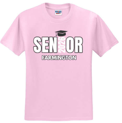 FHS CLASS OF 2026 COTTON/POLY TEE