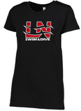 LN BOYS SWIM & DIVE LADIES ESSENTIAL CREWNECK TEE