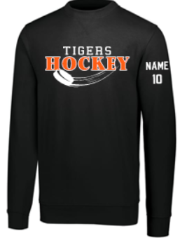 U8 GRAY ADULT 60/40 FLEECE CREWNECK SWEATSHIRT