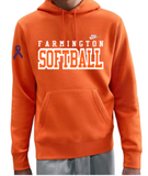 FHS SOFTBALL "TEAM" EMBROIDED NIKE CLUB HOODIE