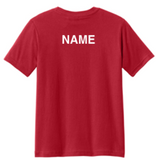 BMVFSC NEXT LEVEL UNISEX COTTON T-SHIRT - RED
