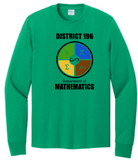 DISTRICT 196 MATHEMATICS LONG SLEEVE CORE COTTON TEE (8 COLORS)