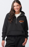 FHS GIRL'S TENNIS LADIES BOXY 1/2 ZIP FLEECE