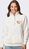FHS GIRL'S TENNIS LADIES BOXY 1/2 ZIP FLEECE