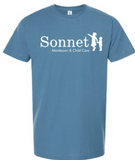 SONNETT UNISEX FINE JERSEY T-SHIRT-5 COLORS AVAILABLE