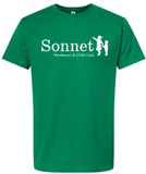 SONNETT UNISEX FINE JERSEY T-SHIRT-5 COLORS AVAILABLE