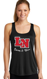 LN GIRLS SWIM & DIVE LADIES COMPETITOR RACERBACK TANK