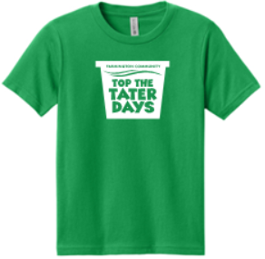 TOP THE TATER DAYS ADULT COTTON TEE (2 colors available)