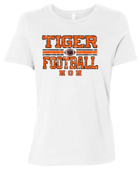 FHS FOOTBALL MOM LADIES PERFECT TRI TEE