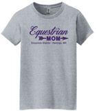 EMPYREAN STABLES "EQUESTRIAN MOM" LADIES T-SHIRT