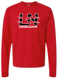 LN BOYS SWIM & DIVE HEAVYWEIGHT JERSEY LONG SLEEVE T-SHIRT