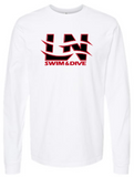 LN BOYS SWIM & DIVE HEAVYWEIGHT JERSEY LONG SLEEVE T-SHIRT