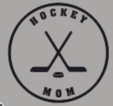 SQUIRT B2 ADULT "STICKS HOCKEY MOM" 60/40 FLEECE CREWNECK SWEATSHIRT