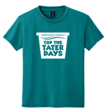 TOP THE TATER DAYS YOUTH 50/50 COTTON/POLY TEE (3 COLORS AVAILABLE)