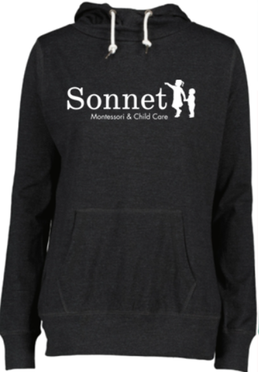 SONNET LADIES LONG SLEEVE FUNNEL NECK HOODED TEE