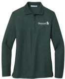 SONNET LADIES SILK TOUCH LONG SLEEVE POLO