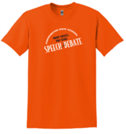 FHS SPEECH & DEBATE 50/50 COTTON/POLY T-SHIRT